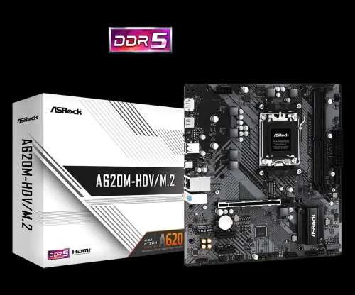 CARTE MERE ASROCK A620M-HDV/M.2 MATX D4