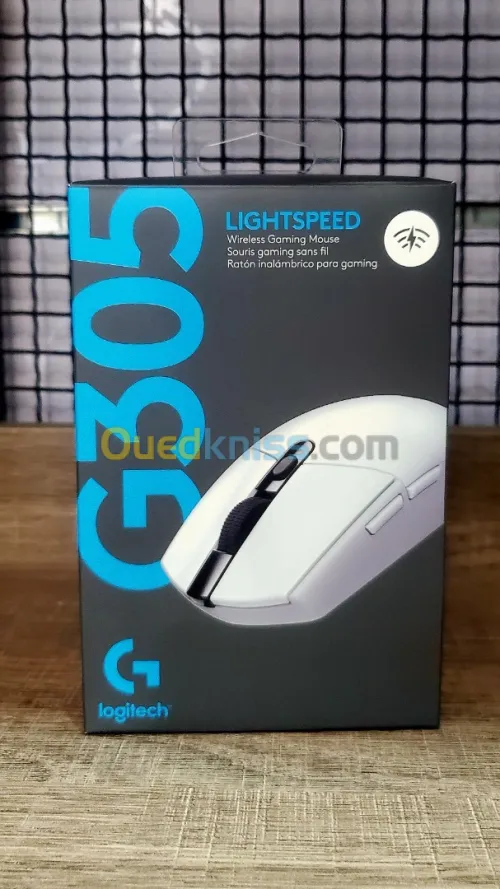 SOURIS LOGITECH G305 LIGHTSPEED SANS FIL (BLACK / WHITE)
