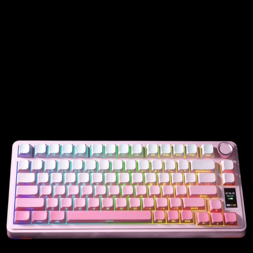 CLAVIER GAMING AULA S75 PRO PINK  MECANIQUE  WIRELESS