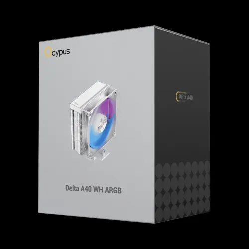 VENTILO CPU OCYPUS DELTA A40 WHITE ARGB
