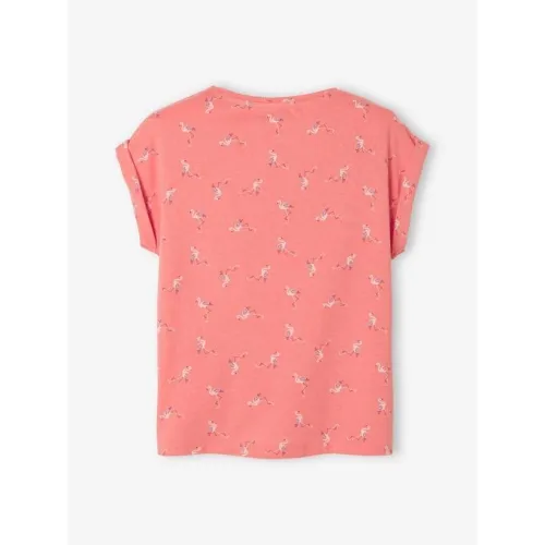 Verbaudet Ensemble Fille T-Shirt et Leggings mi- mollets - Oeko-Tex®