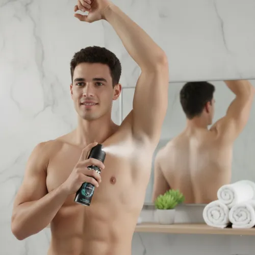 Axe Déodorant Homme Spray Apollo, 48h non Stop frais, Parfum Sauge et Bois de Cèdre, Produit Original, 200 ml
