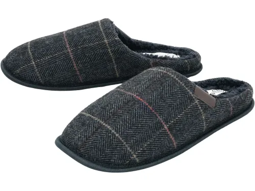 Esmara Pantoufles Homme, Hiver au Chaud avec Élégance , Gris, Produit d'Origine