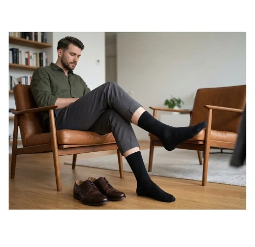 Esmara Pack de 05 Paires de Chaussettes Homme, Élégance, Divers Colories , Produit d'Origine