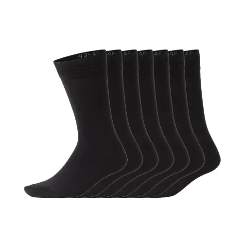 Esmara Pack de 07 Paires de Chaussettes Homme, Élégance, Noir, Produit d'Origine