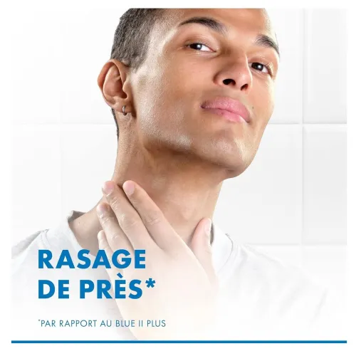 01 Pack de 06 Rasoirs Gillette Jetables Homme au Choix /  Sensor 3 Comfort Ou Sensor 3 Recycled, Avec Bande Lubrifiante, Produit d'Origine