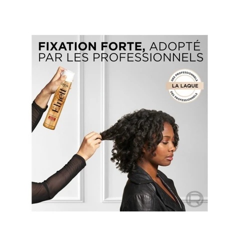 01 Laque L'Oreal Paris Coiffante Au Choix, Elnett, Fixation Forte Ou Extra Forte, 300 ml, Produit d'Origine