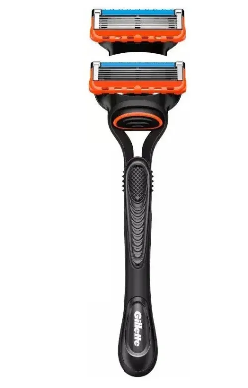 Gillette Pack Rasoir Homme Fusion 5 Lames + 02 Recharges, Produit Original