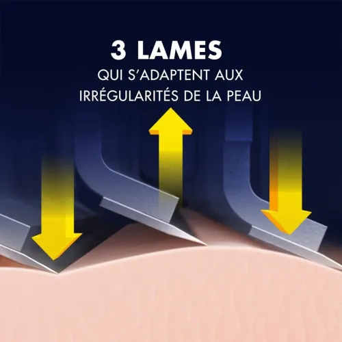 01 Pack de 06 Rasoirs Gillette Jetables Homme au Choix /  Sensor 3 Comfort Ou Sensor 3 Recycled, Avec Bande Lubrifiante, Produit d'Origine