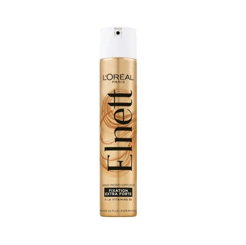 01 Laque L'Oreal Paris Coiffante Au Choix, Elnett, Fixation Forte Ou Extra Forte, 300 ml, Produit d'Origine