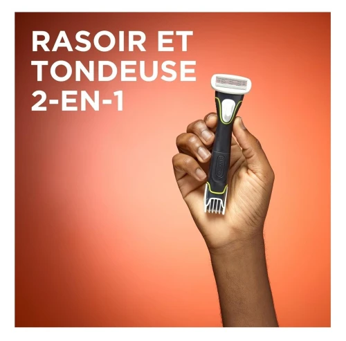 Rasoir et Tondeuse Electrique Wilkinson 2 en 1, Visage et Corps, Sword Hydro , Produit d'Origine