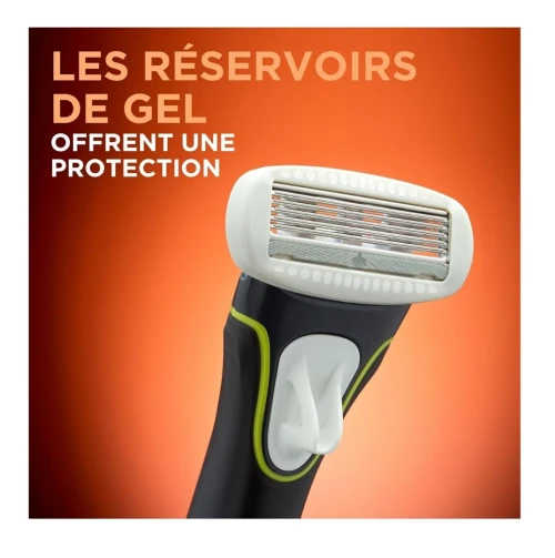 Rasoir et Tondeuse Electrique Wilkinson 2 en 1, Visage et Corps, Sword Hydro , Produit d'Origine