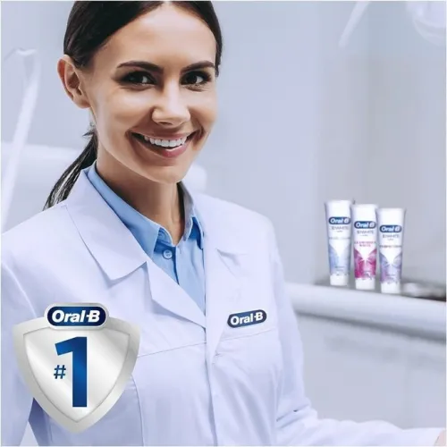 01 Pack de 02 Dentifrice Oral B Au Choix,  3D White Luxe / 3D White Advanced / Luxe Perfection / Pro Science Advanced / Pro Expert, 2X 75 ml, Produit d'Origine