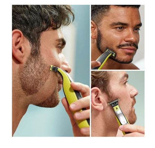 Philips Tondeuse et Rasoir à Barbe Électrique 5 en 1 OneBlade 360, Produit d'Origine