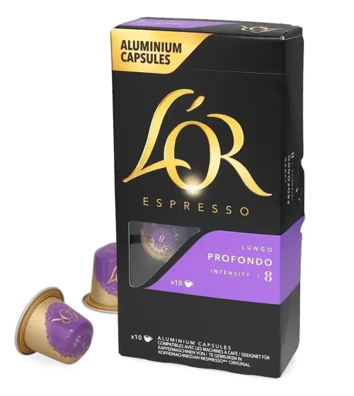 01 Pack de 10 Capsules L'Or Espresso, Différents Parfums & Intensity au Choix , Produit d'Origine