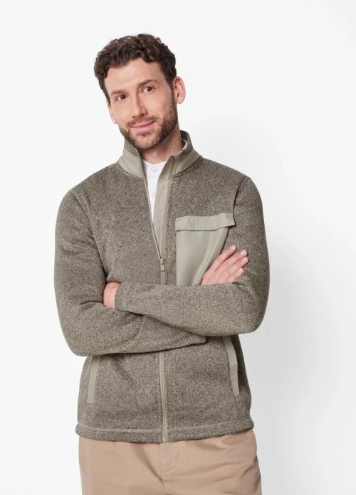Veste Polaire Esmara Homme Relaxed Fit Original Beige Grisé