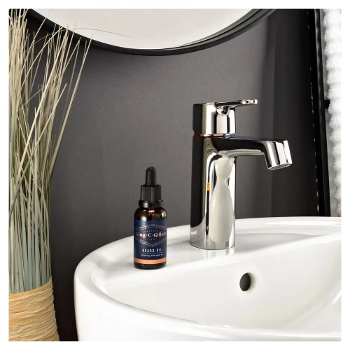 Gillette Huile À Barbe Hydratante-King C, Produit Original , 30 ml