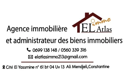 Vente Appartement F3 Constantine Constantine