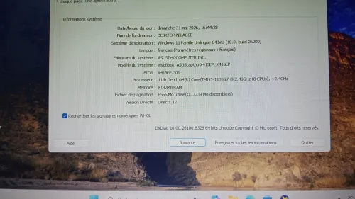 Asus vivobook X415EP