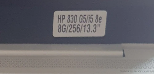 HP EliteBook 830 G5 Core i5 8eme Generation 8GB RAM SSD 256GB Comme Neuf