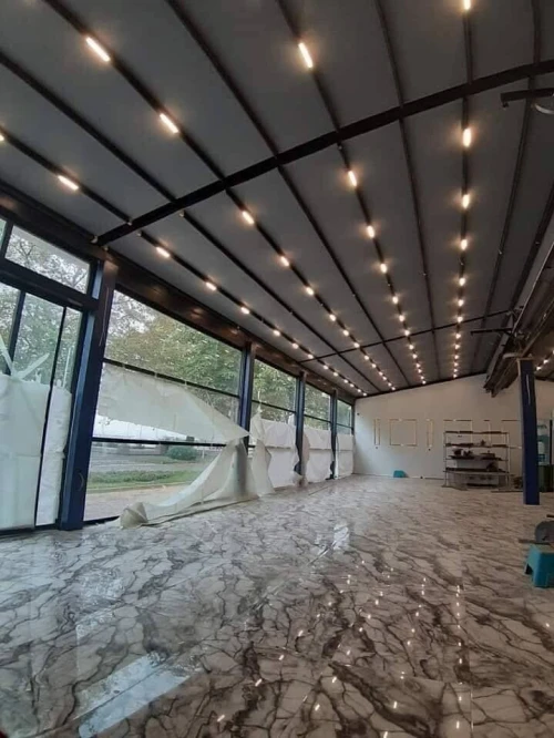pergola en bache rétractable sur mesure