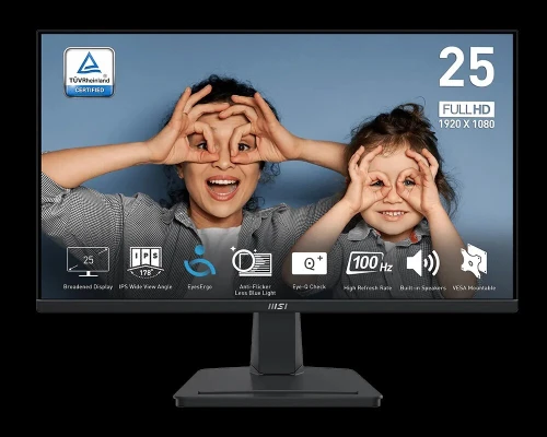 Ecran MSI PRO MP251 E2 24.5" Full HD IPS 120Hz
