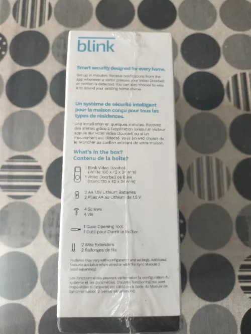 Blink doorbell camera