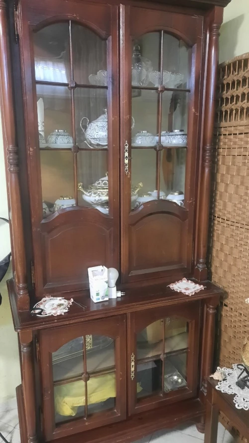 Argentier et Bibliothèque pour salon