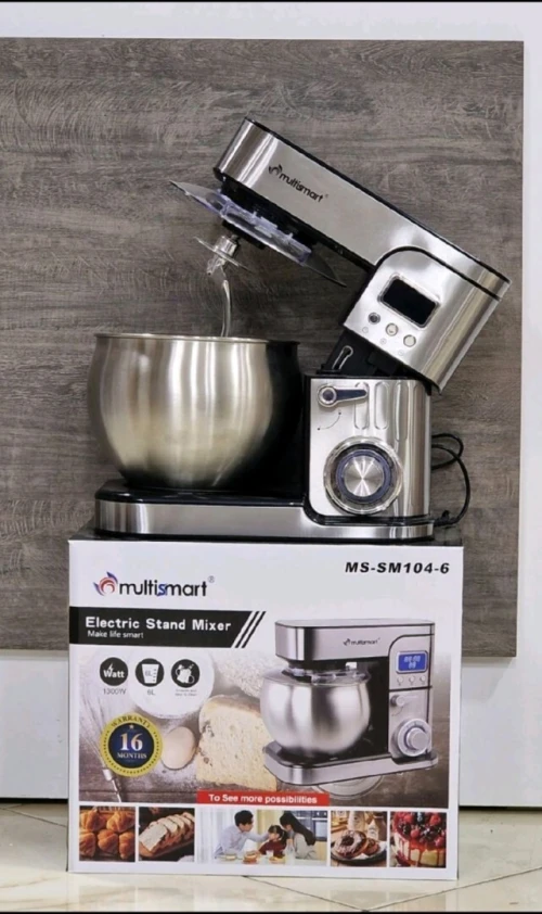 Pétrin Multismart inox 6L SM104-6