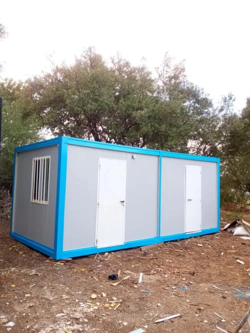 Chalet galvanisé rénové 3x6 (02 chambres)