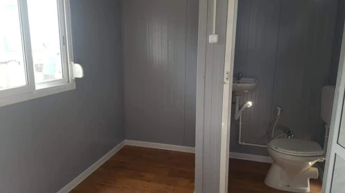 Cabine préfabriqués 3x6 02 chambres avec WC