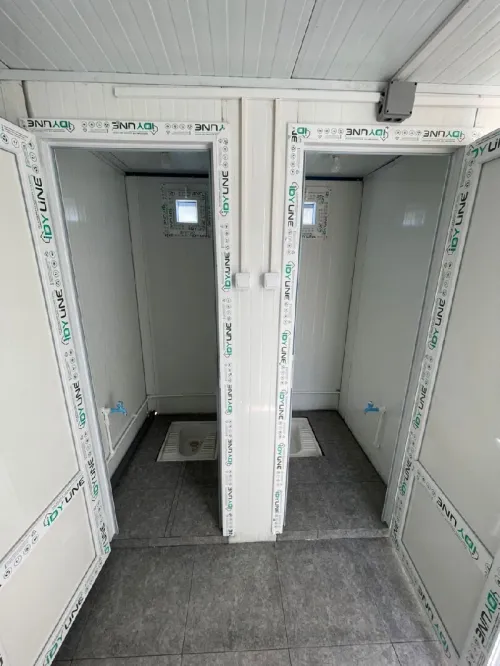 Cabine sanitaires 3/6 6 wc