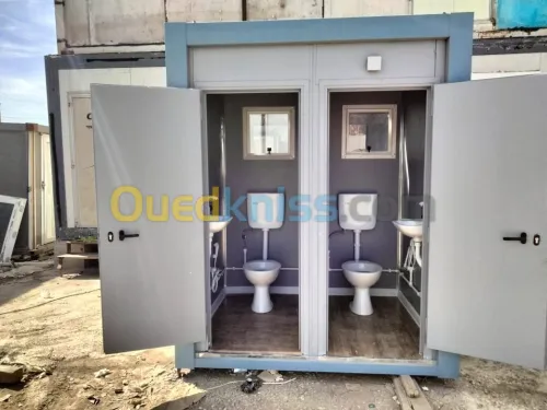 صناعة و تركيب المراحض العمومية و الغرف الصحراوية 