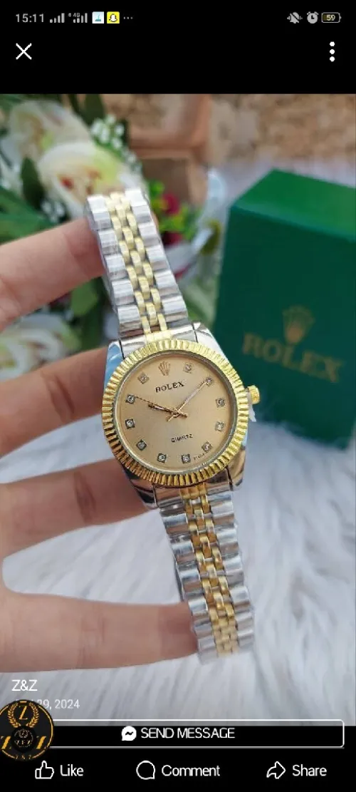 ساعة rolex للرجال