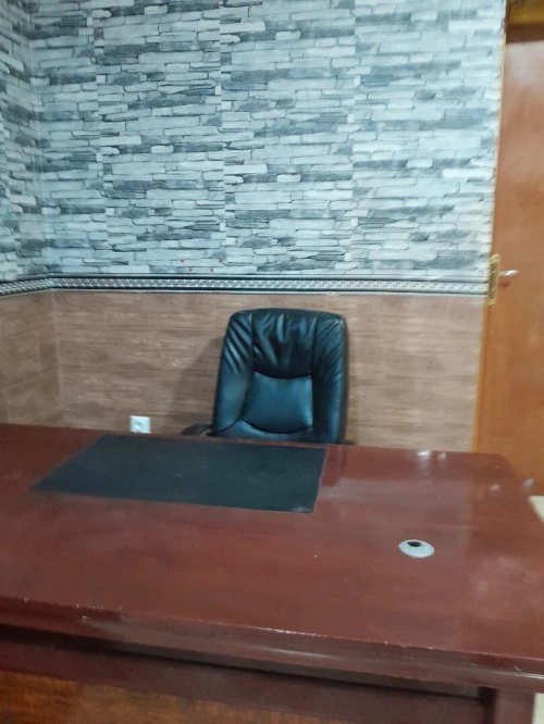 Meuble bureau + vitrine en bois à vendre