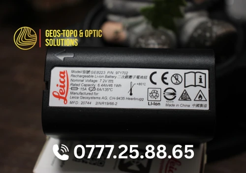 Batterie Leica GEB223 Nouvelle génération / Originale / Neuve 7.2V 6.4Ah