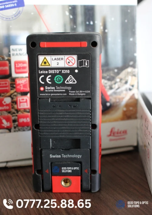 Leica Disto X310 Laser de chantier robuste et précis