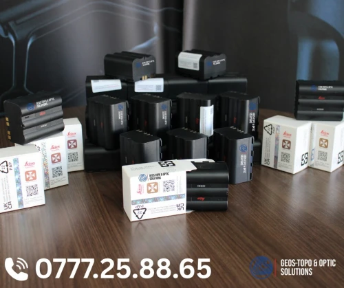 Batterie Leica GEB364 compatible avec Scanner RTC360, Station totale TS03/07/10 Originale Neuve