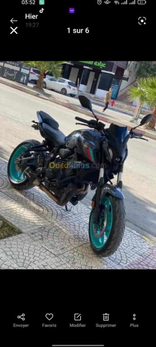 Yamaha Mt07 louppa 2022