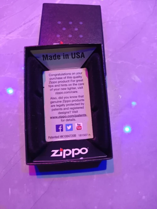 Briquet zippo original made in usa