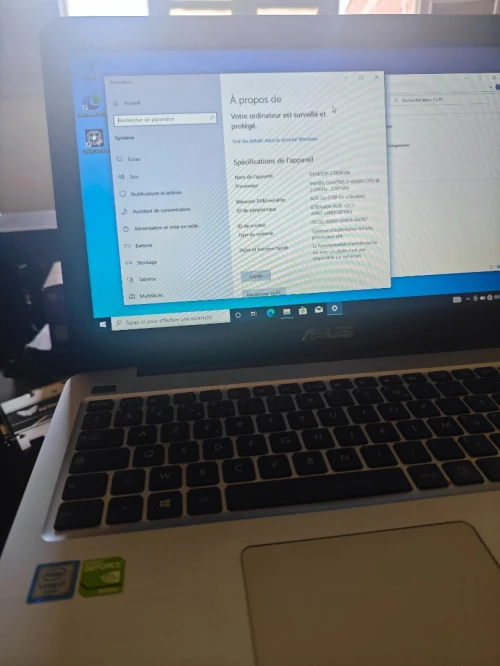 LAPTOP GAMER ASUS i7 6eme+ Nvidia 940mx 