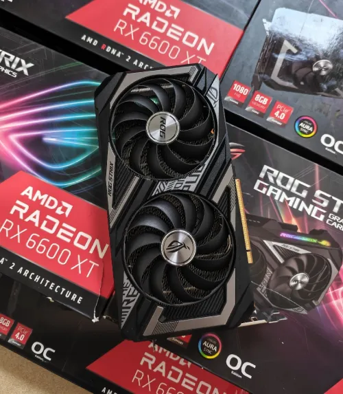RX 6600XT ASUS ROG STRIX 8GB OC