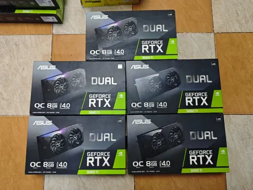 RTX 3060TI 8GB GDDR6 OC ASUS DUAL 