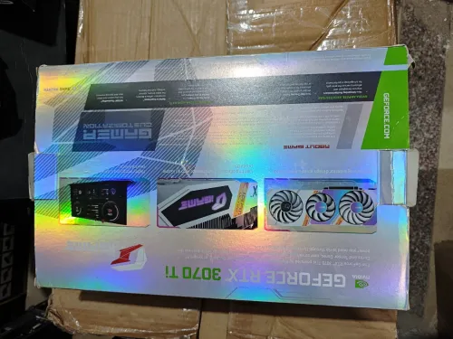 RTX 3070TI 8GB OC IGAME TRIO WHITE EDITION 