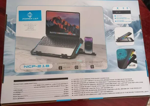 Support Refroidisseur pour PC Portable & Téléphone MIAMW 2 NCP218 (Power Lap)