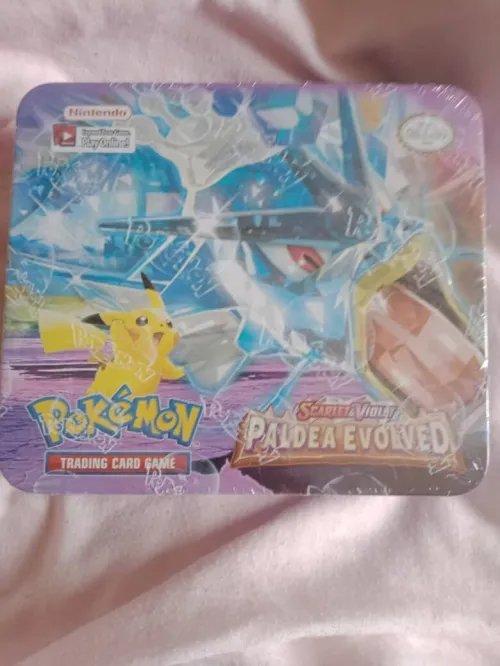 Boîte Métal Collector Pokémon  avec cartes