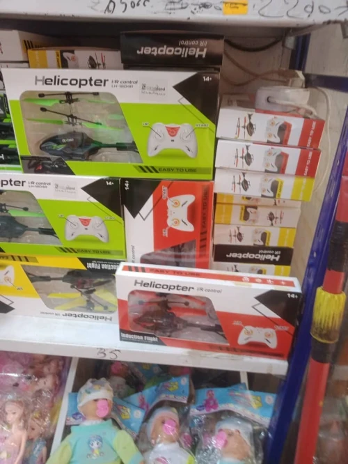 jouet Hélicoptère Télécommandé à Induction Infrarouge