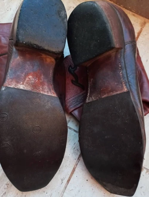 casual Bottes Cowboy Lucchese 1883 Cuir Marron Marque Premium Américaine Très bon état ! pointure 42