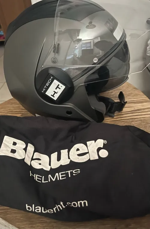 casque moto marque blauer taille S