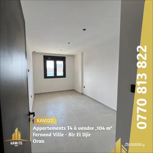 Vente Appartement F4 Oran Bir el djir